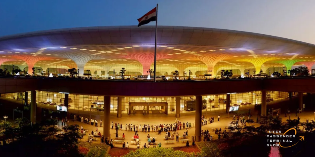 Chhatrapati Shivaji Maharaj International Airport with departing flights